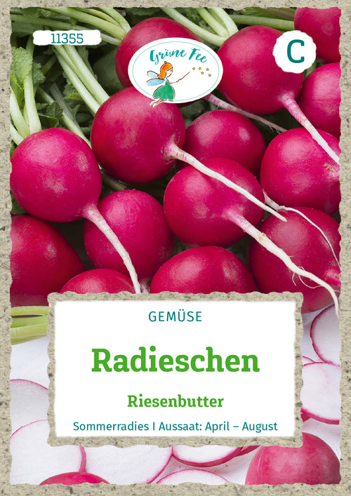 Grüne Fee Radieschen Riesenbutter