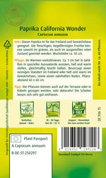 Quedlinburger Blockpaprika California Wonder