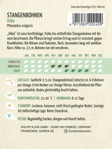 Frankonia Samen Stangenbohnen Hilda