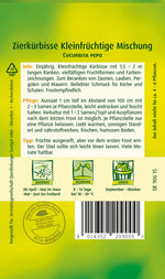 Quedlinburger Zierkürbis kleinfrüchtige Mischung
