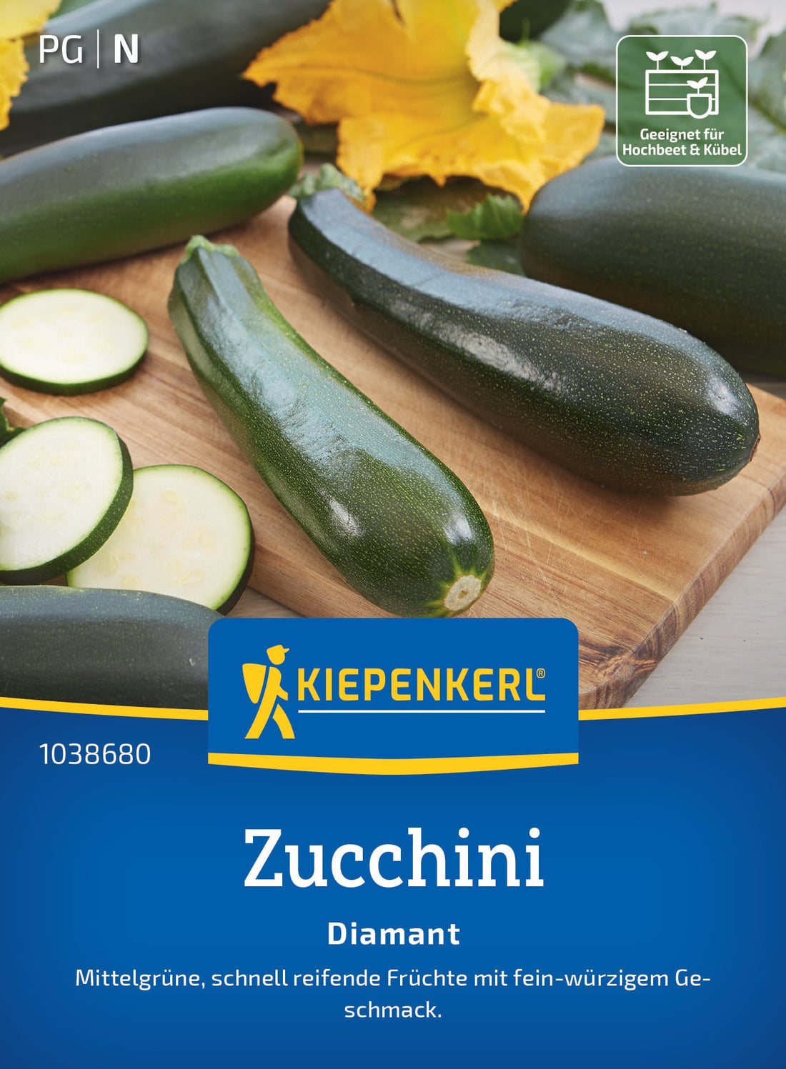 Kiepenkerl Zucchini Diamant