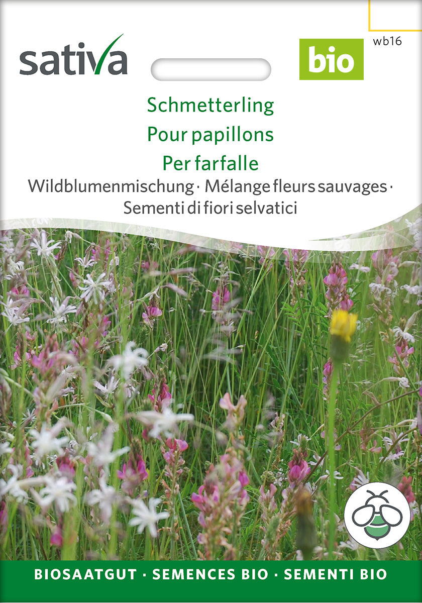 Sativa Wildblumenmischung Schmetterling