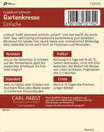 Pabst Keimkraft Gartenkresse Einfache Grüne