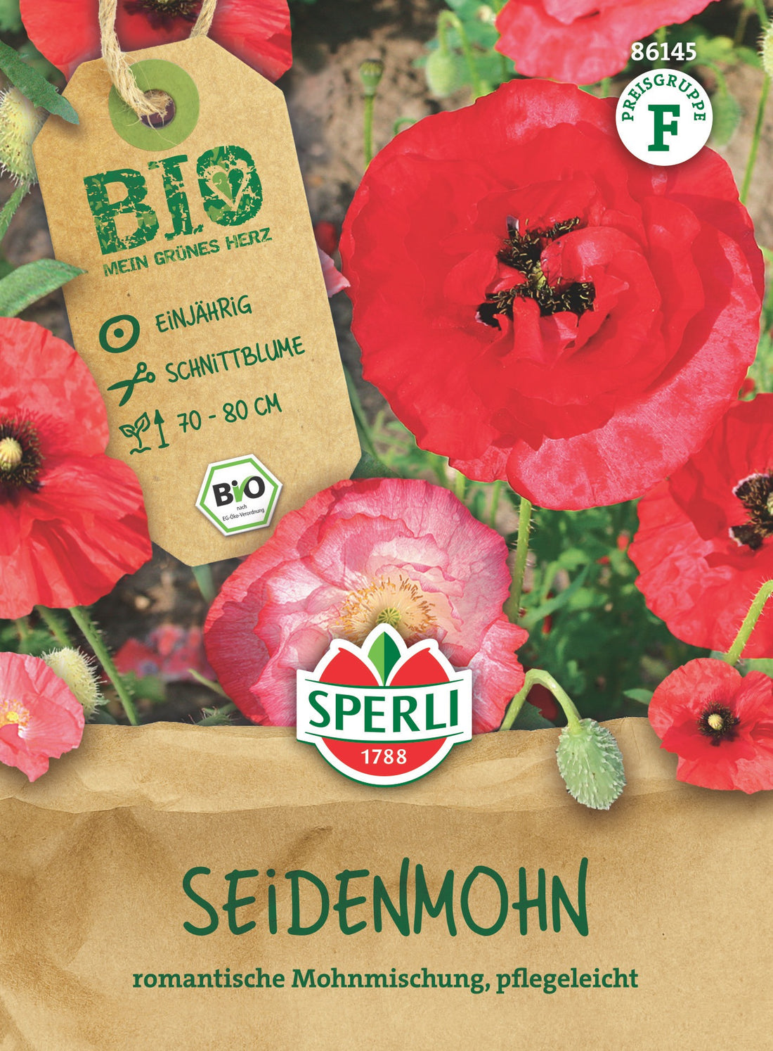 SPERLI BIO Mohn Seidenmohn