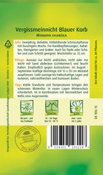 Quedlinburger Vergissmeinnicht Blauer Korb