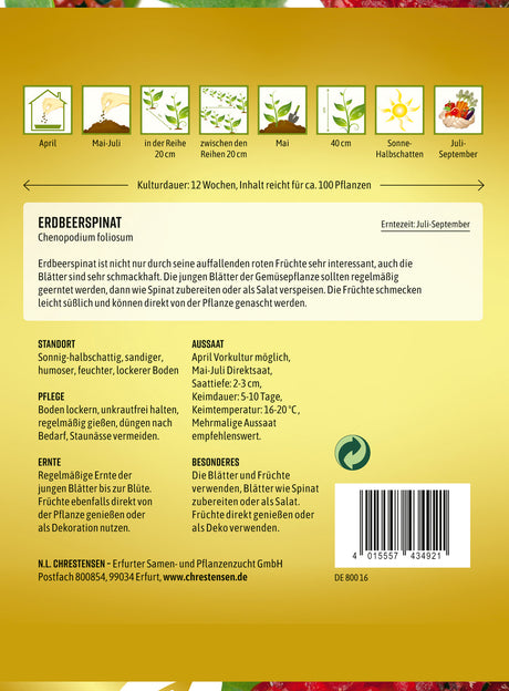 N.L. Chrestensen Erdbeerspinat