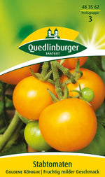 Quedlinburger Stabtomate Goldene Königin
