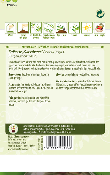 N.L. Chrestensen Erdbeere Sweetheart