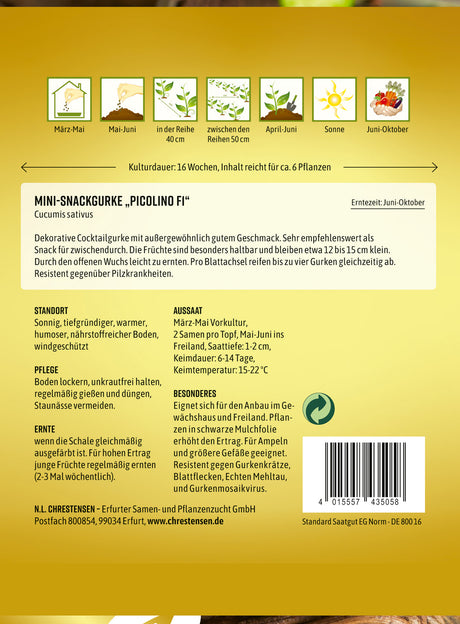 N.L. Chrestensen Mini-Snackgurke Picolino F1