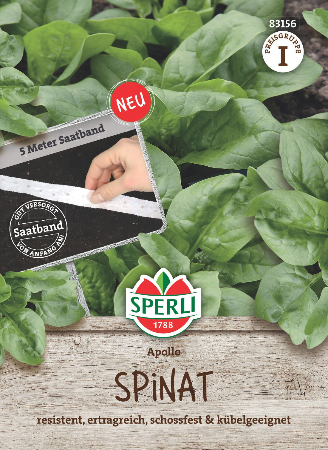 SPERLI Spinat Apollo, F1