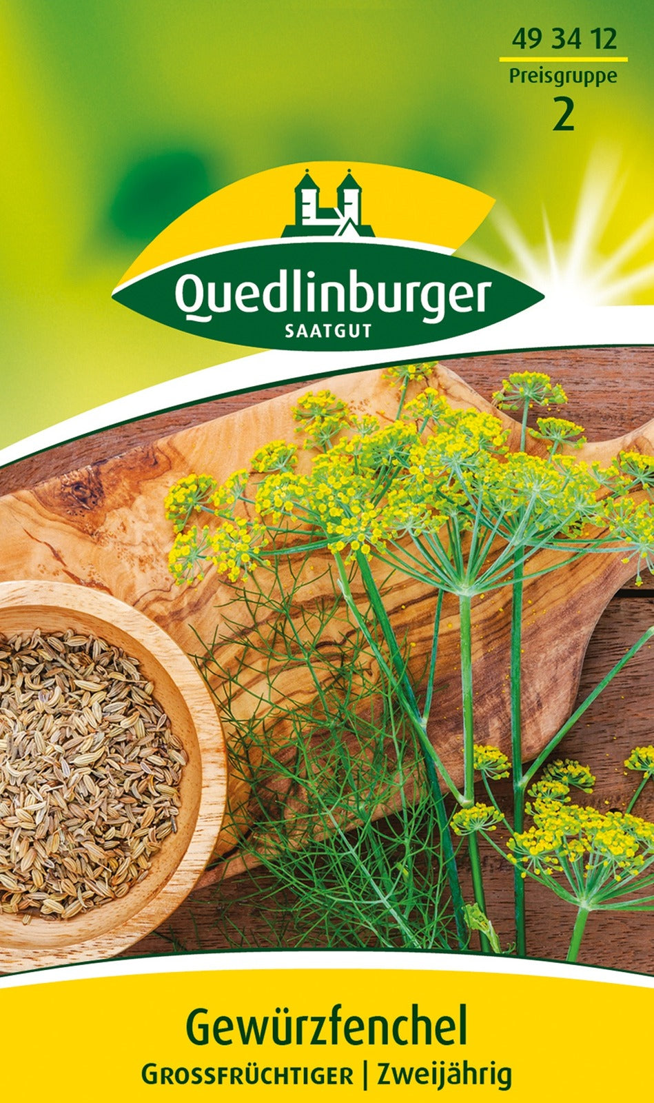 Quedlinburger Gewürzfenchel  Großfrüchtiger