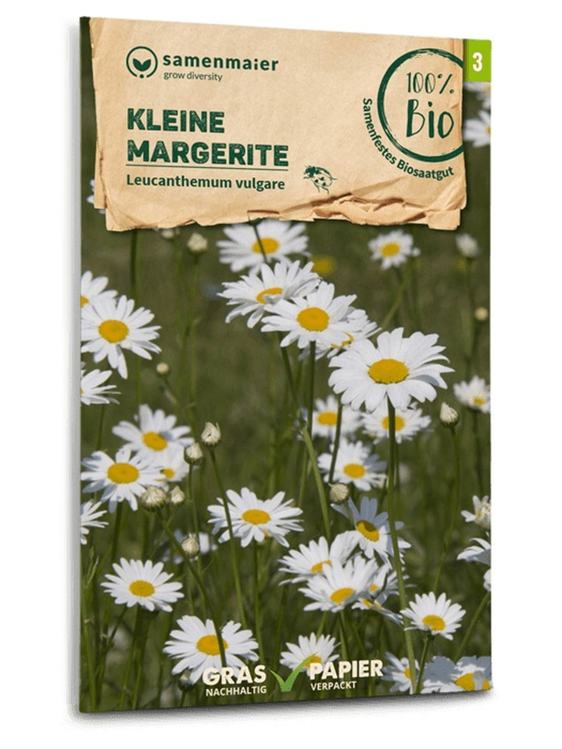 Samen Maier BIO Margeriten kleine Wildblume