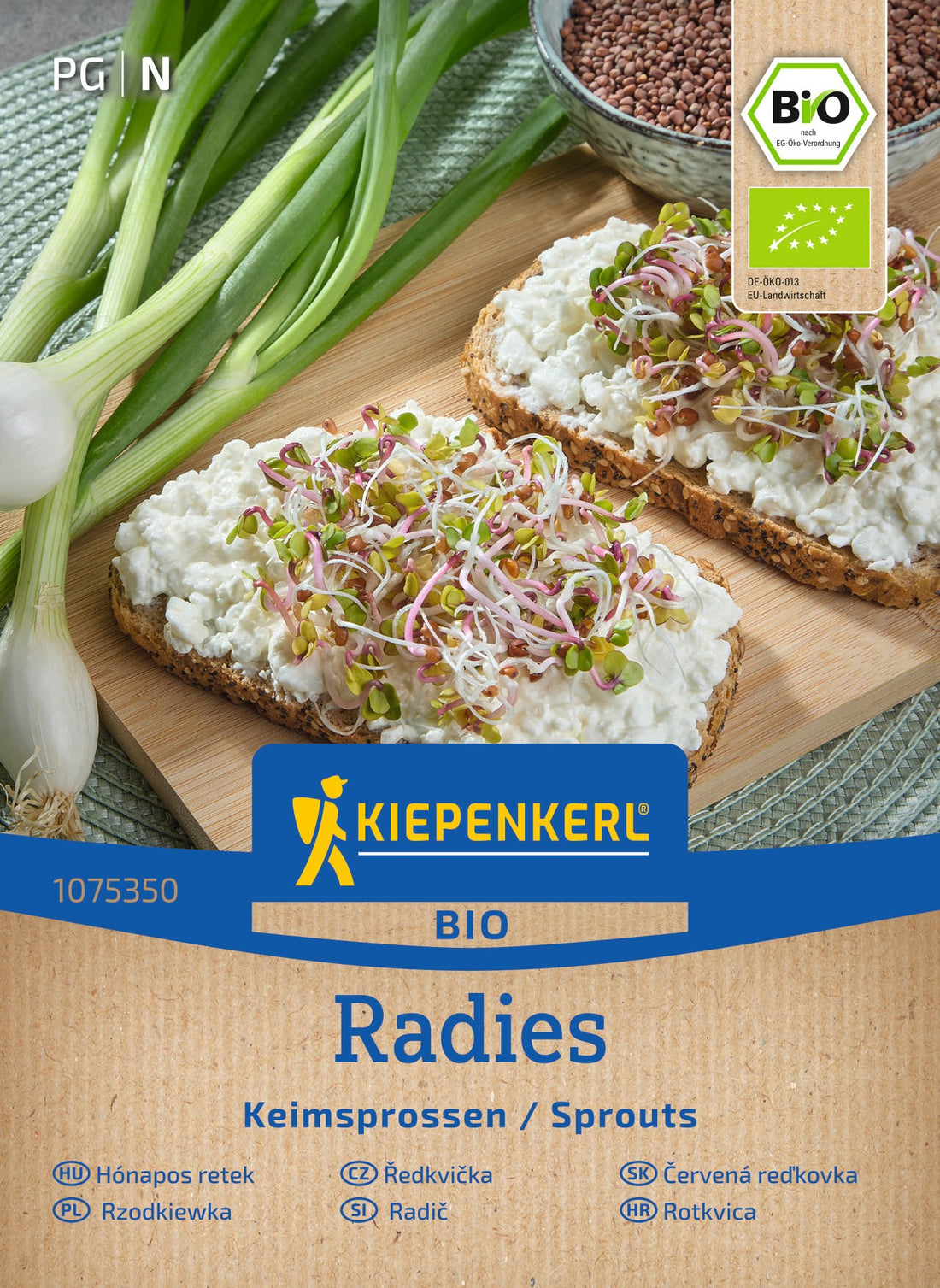 Kiepenkerl BIO Keimsprossen Radies