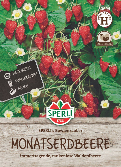 SPERLI Erdbeere SPERLI's Bowlenzauber