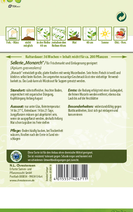 N.L. Chrestensen Knollensellerie Monarch