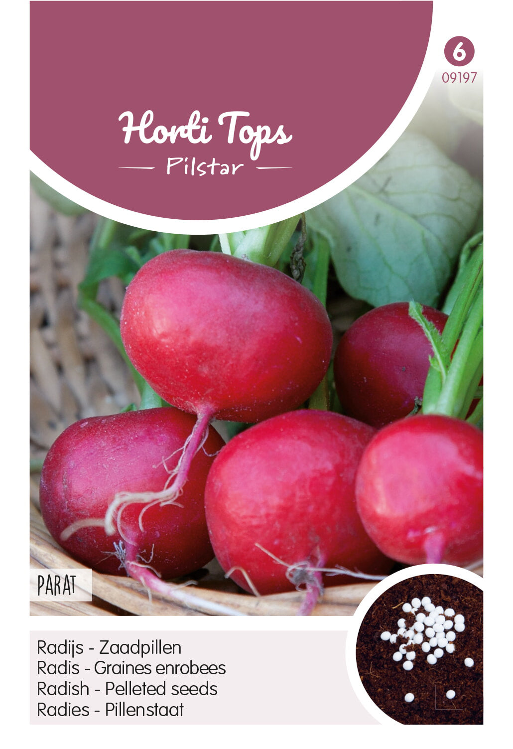 Horti Tops Radieschen Parat Pillenstaat