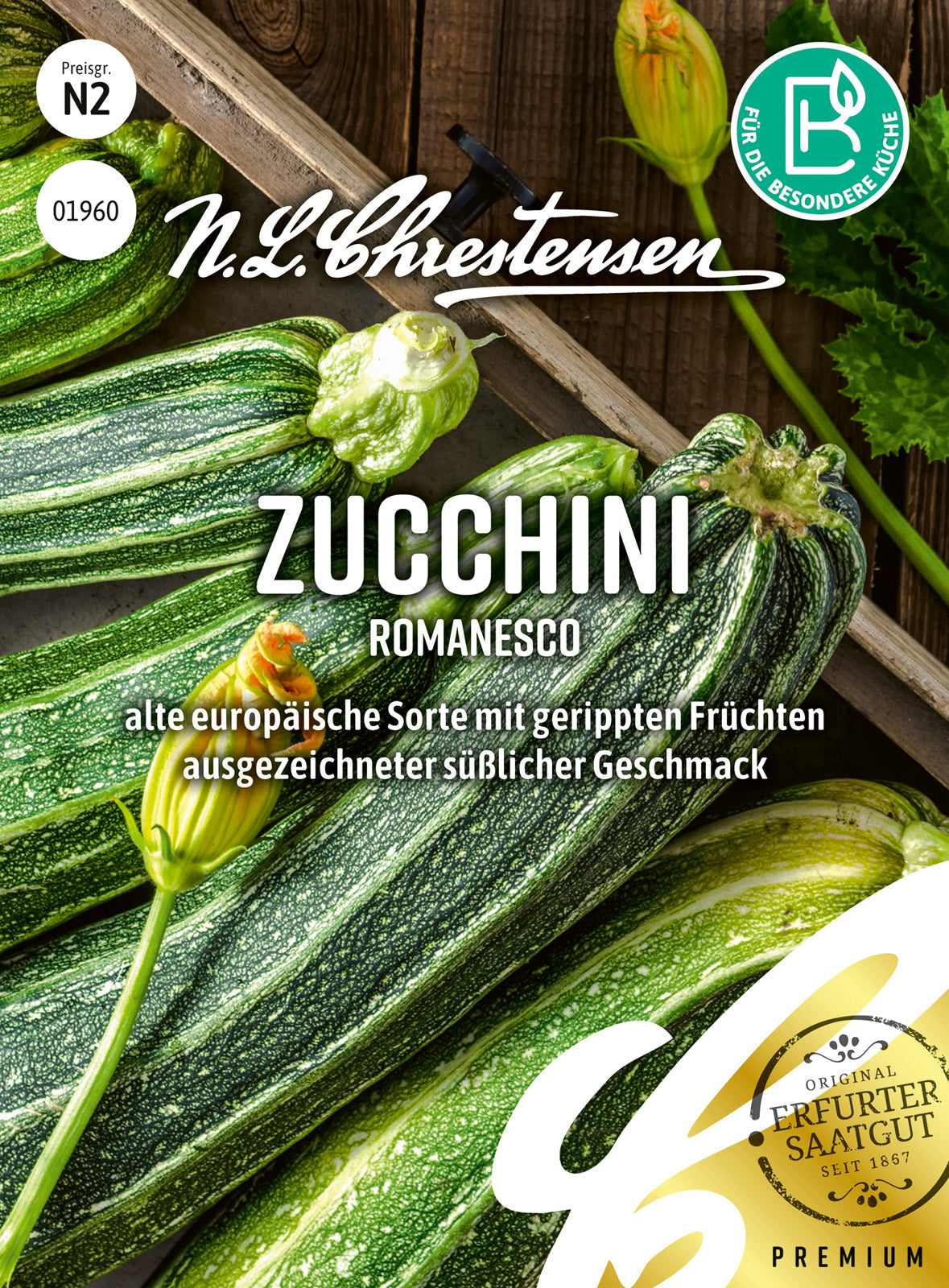 N.L. Chrestensen Zucchini Romanesco