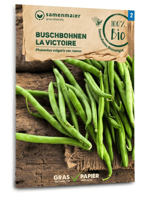 Samen Maier BIO Buschbohnen La Victoire