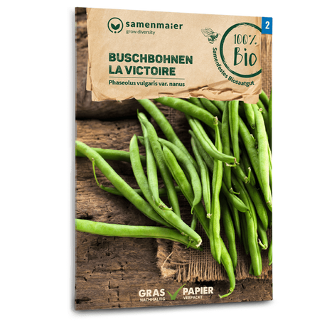 Samen Maier BIO Buschbohnen La Victoire