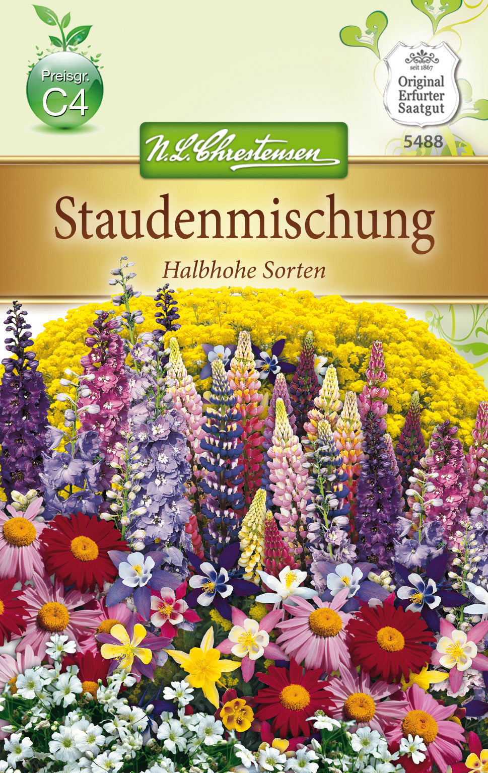 N.L. Chrestensen Staudenmischung Halbhohe Sorten