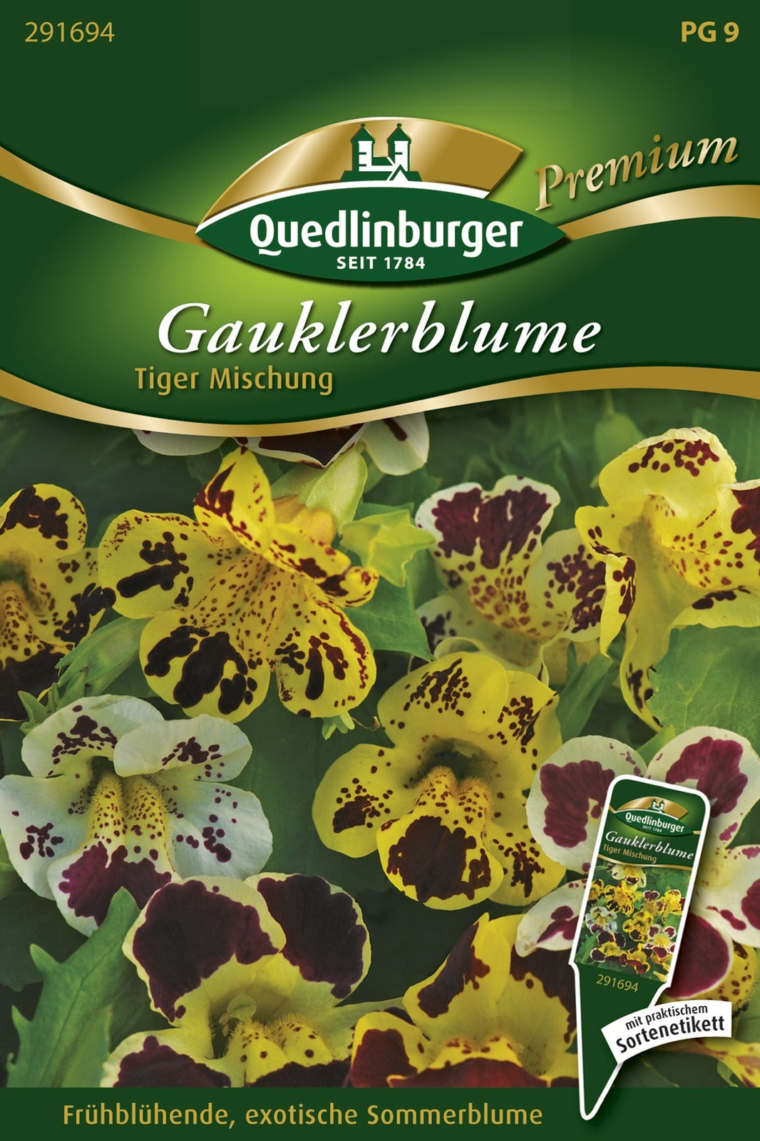 Quedlinburger Gauklerblume  Tiger-Mischung