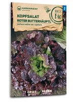 Samen Maier BIO Kopfsalat Roter Butterhäuptl