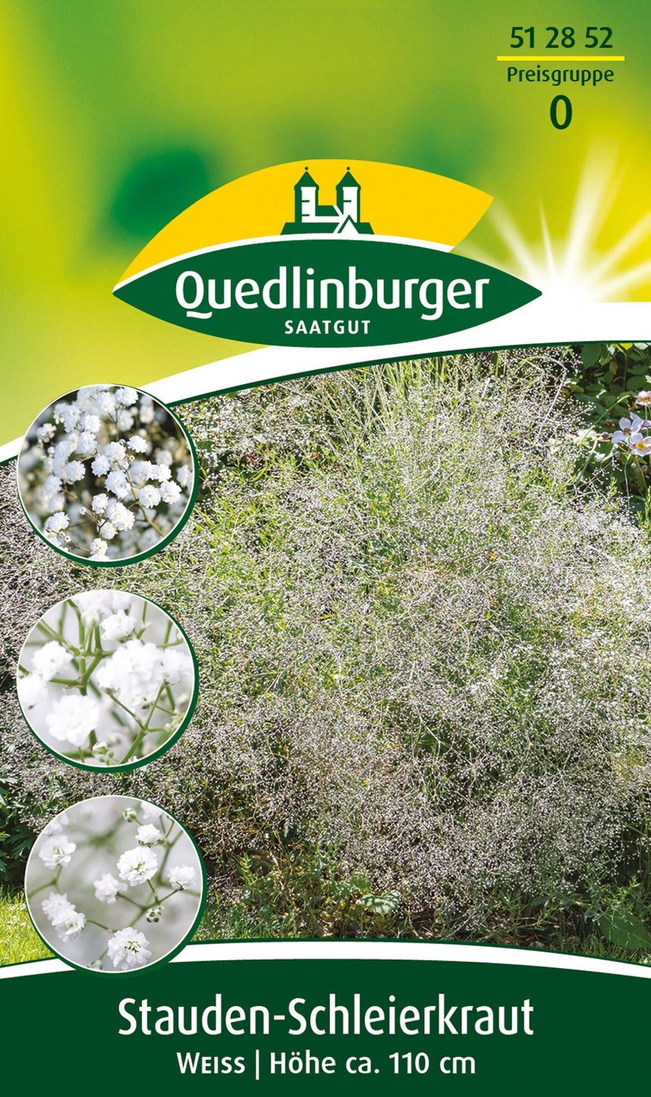 Quedlinburger Schleierkraut weiß, mehrjährig