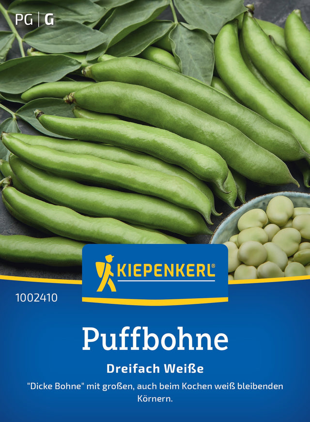 Kiepenkerl Puffbohnen Dreifach Weiße