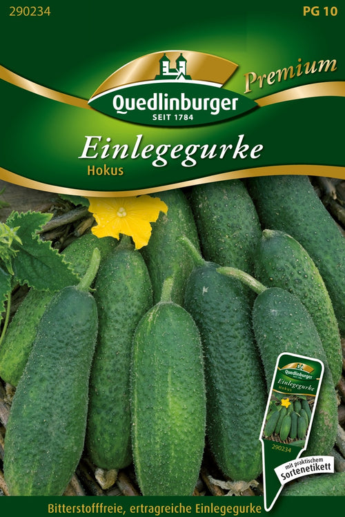 Quedlinburger Freiland-Einlegegurke Hokus