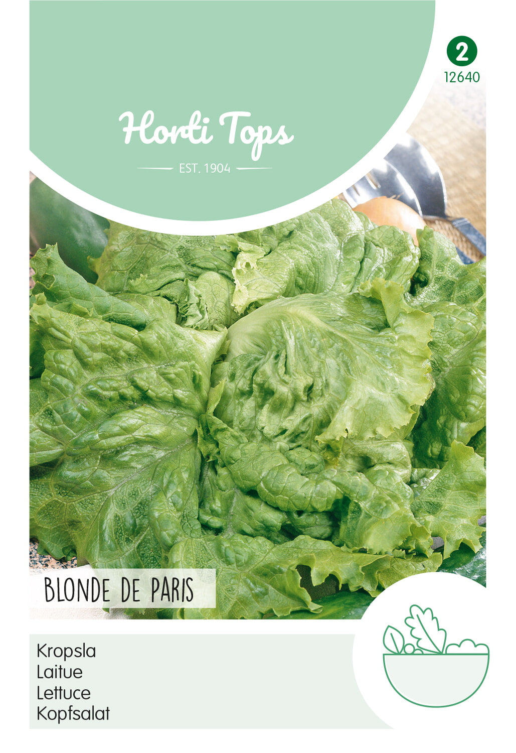 Horti Tops Kopfsalat Batavia Blonde De Paris