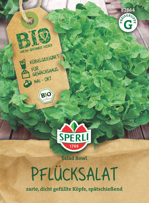SPERLI BIO Pflück- & Schnittsalat Salad Bowl