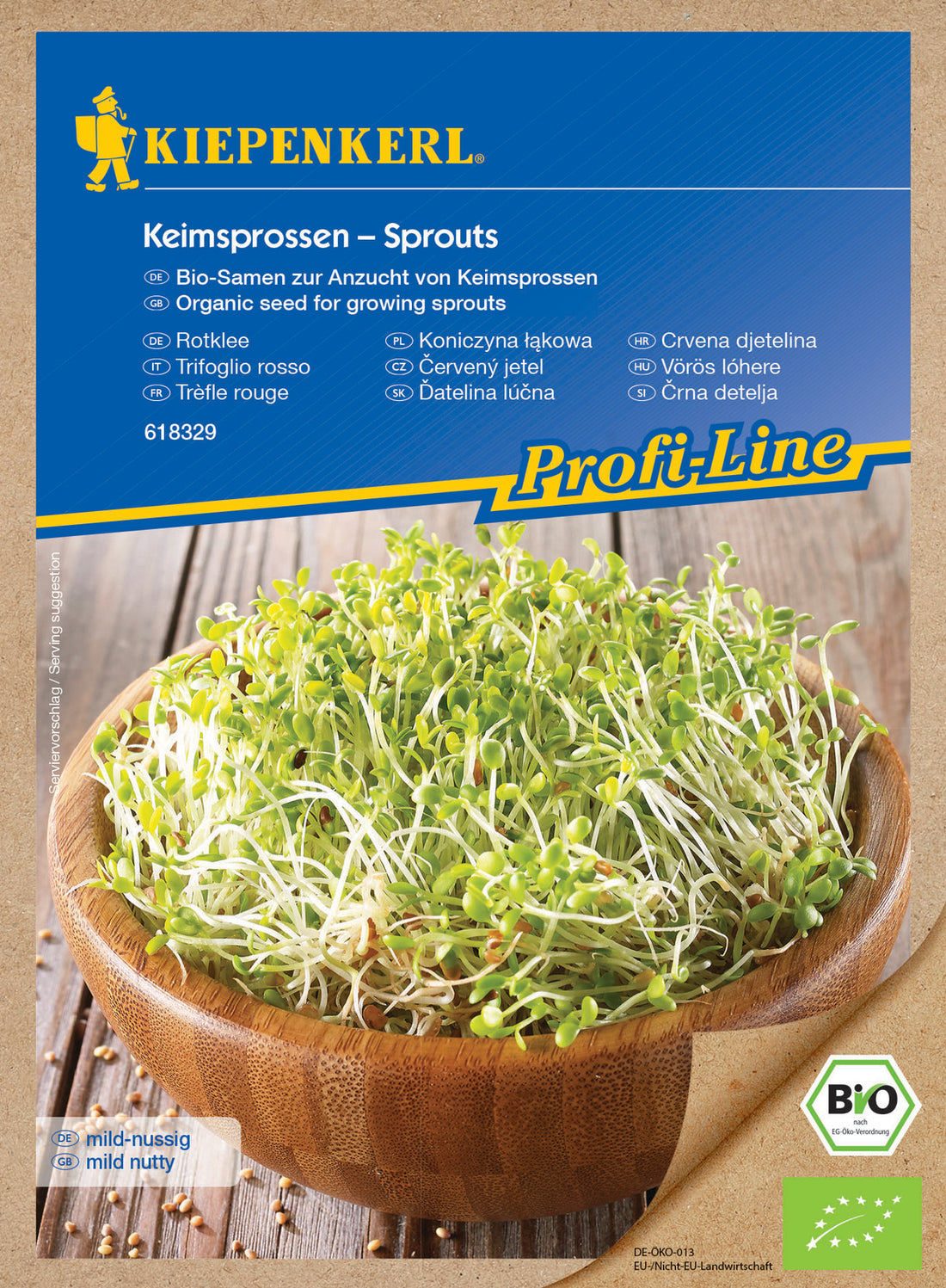 Kiepenkerl BIO Keimsprossen Rotklee