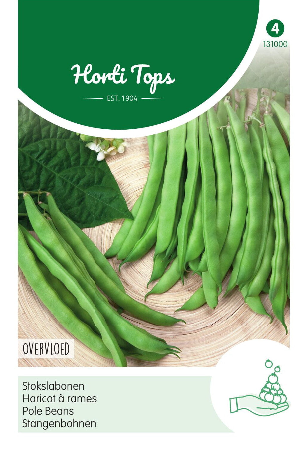Horti Tops Stangenbohne Overvloed