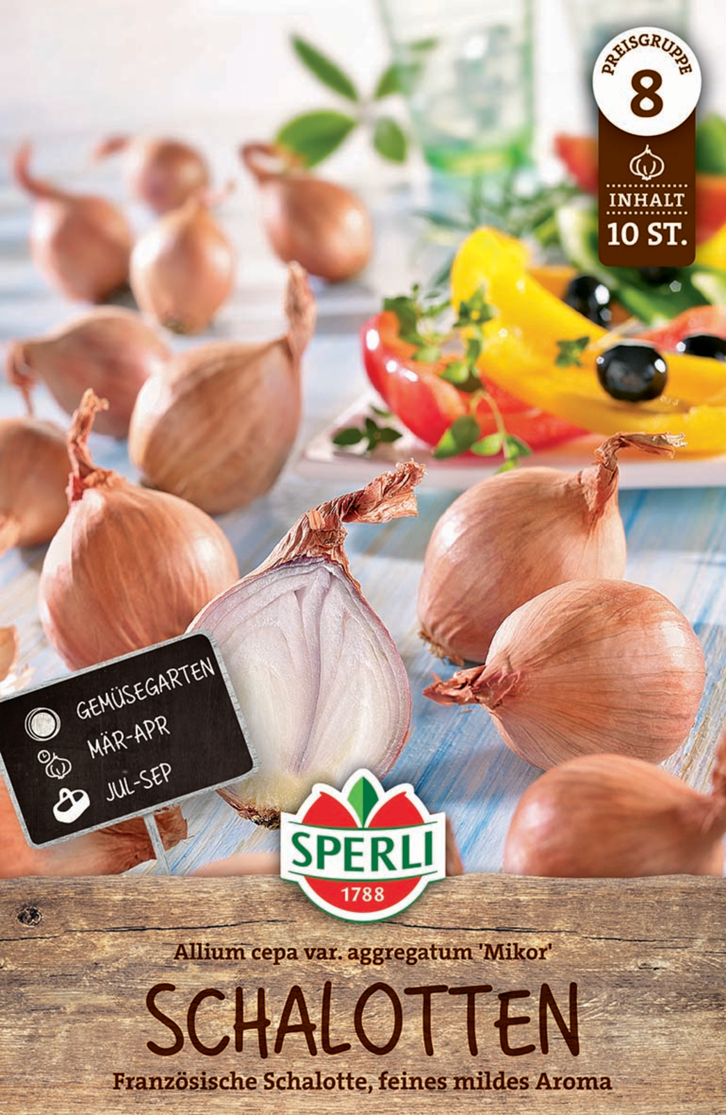 SPERLI Französische Schalotte Mikor 10 Stück