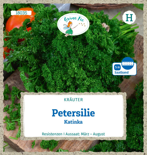Grüne Fee Petersilien Katinka Saatband