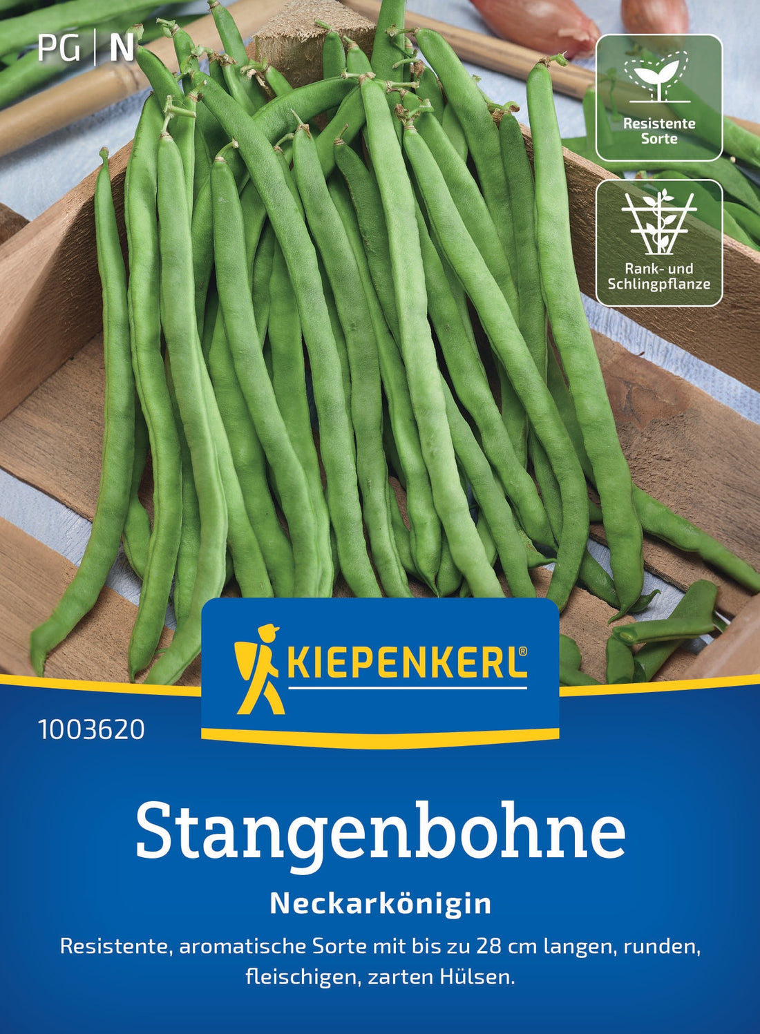 Kiepenkerl Stangenbohnen Neckarkönigin
