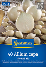 Kiepenkerl Steckzwiebel Snowball 40 Stück