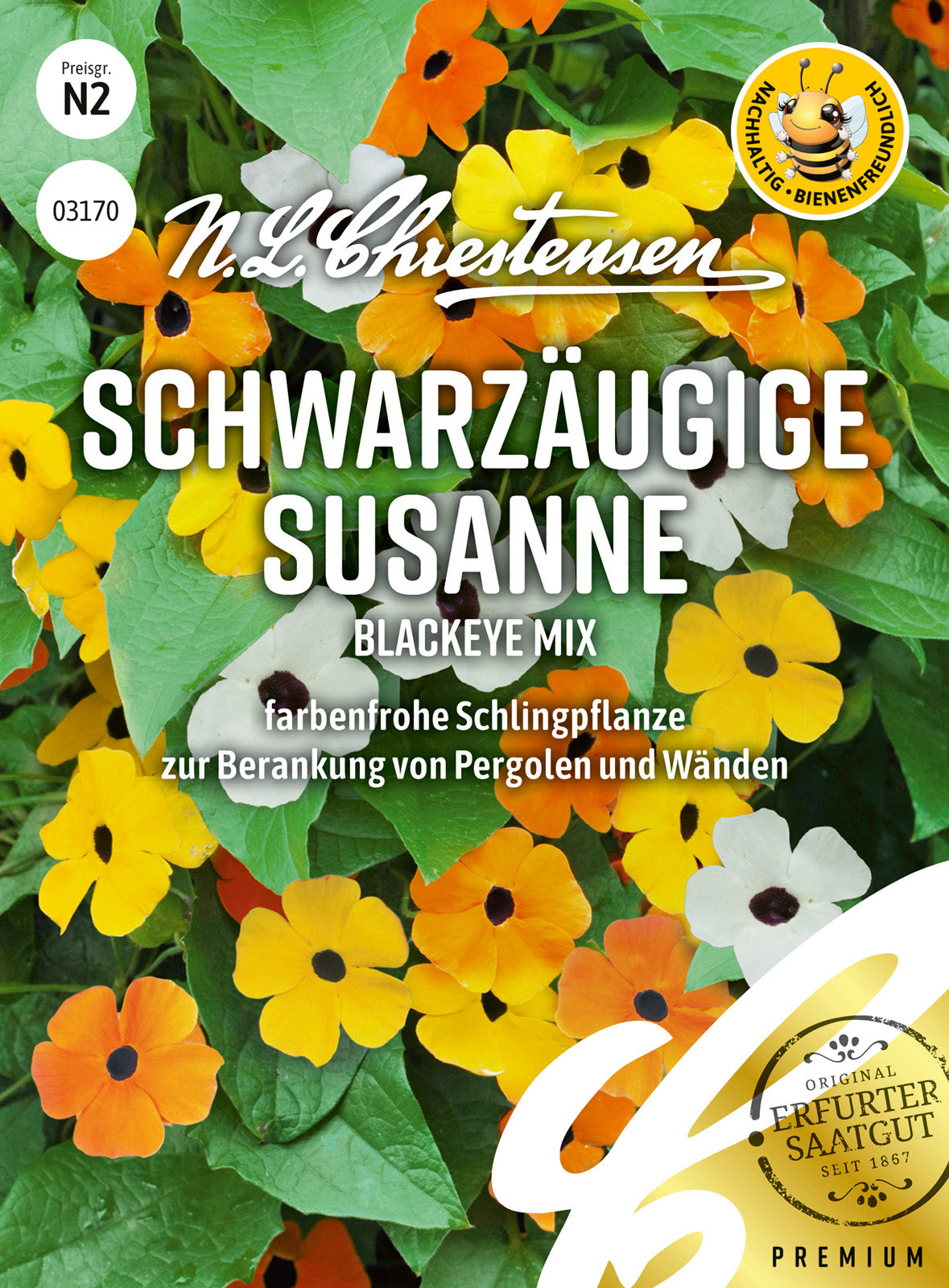 N.L. Chrestensen Schwarzäugige Susanne Blackeye Mix