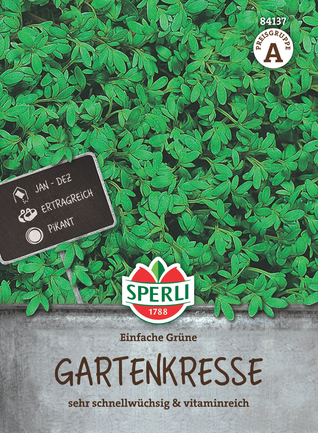 SPERLI Gartenkresse Einfache Grüne