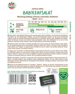 SPERLI Pflück- & Schnittsalat Mischung Oaking, Greenet, Cavendish, Diablotin Saatteppich