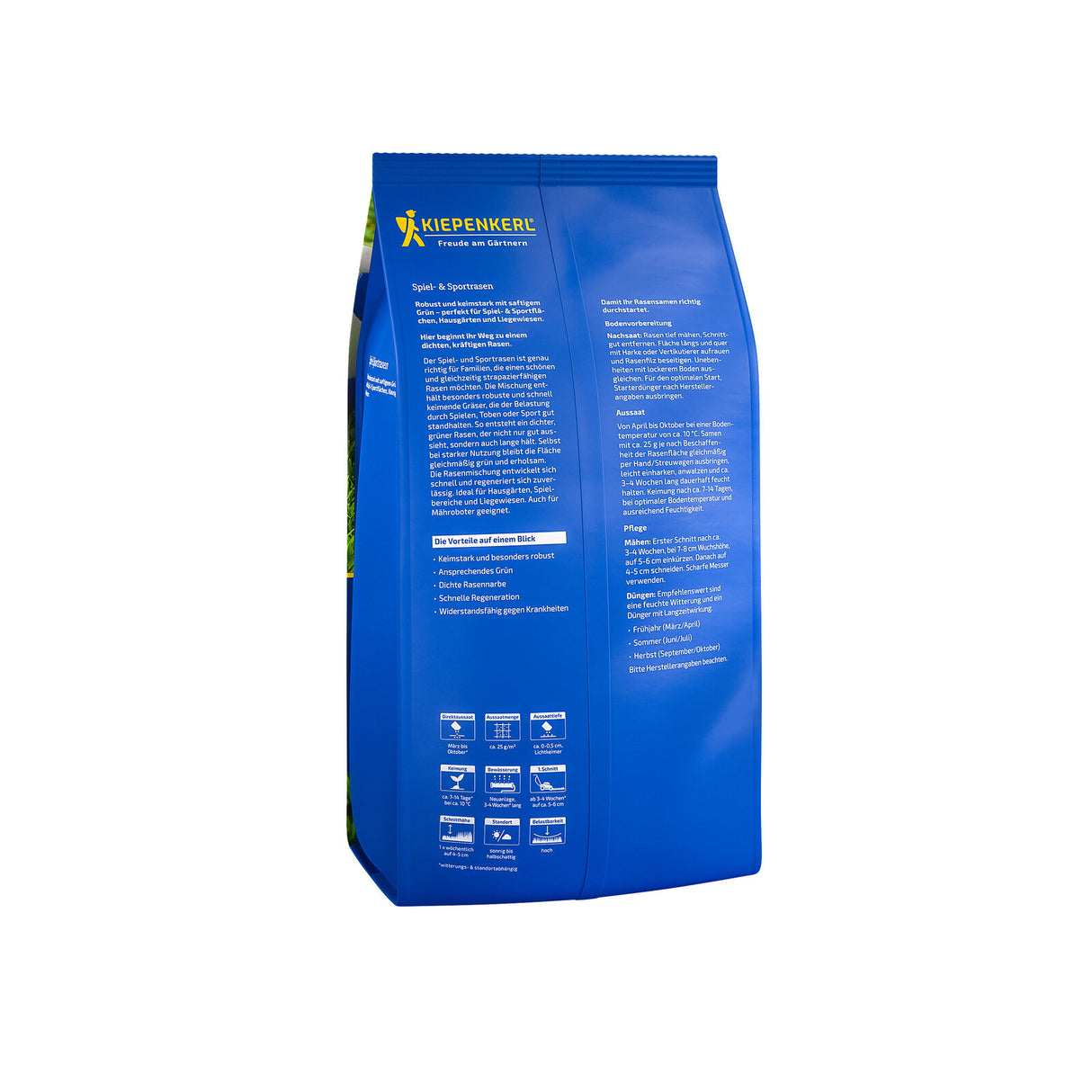Kiepenkerl Rasen Spiel- und Sportrasen 2 kg