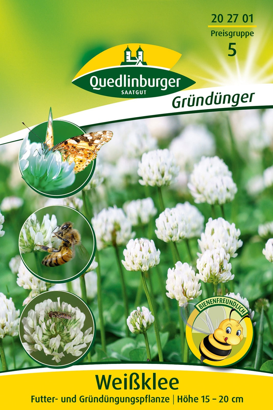 Quedlinburger Gründüngung Weißklee