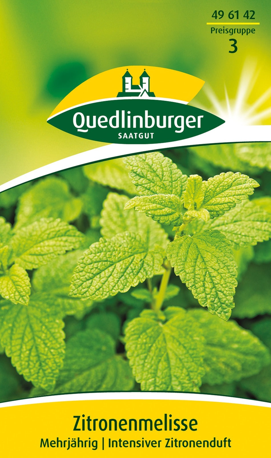 Quedlinburger Zitronenmelisse mehrjährig