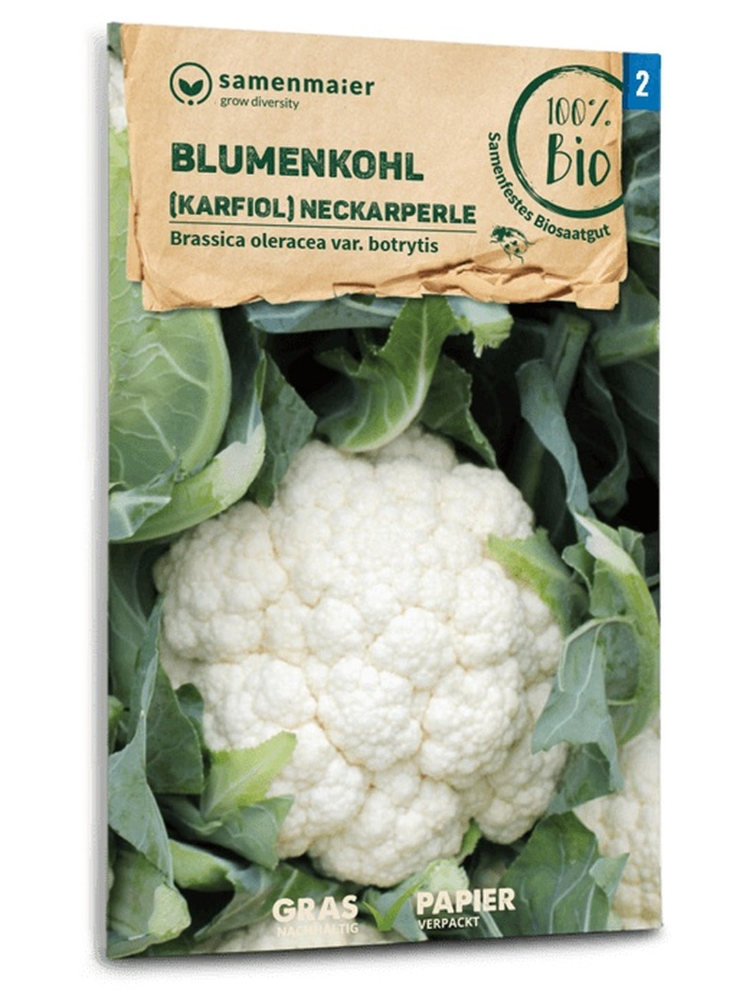 Samen Maier BIO Blumenkohl Neckarperle