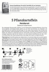 Kiepenkerl Pflanzkartoffel Heiderot 5 Stück