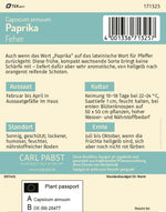 Pabst Keimkraft Spitzpaprika Feher