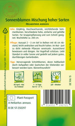 Quedlinburger Sonnenblume Mischung hoher Sorten