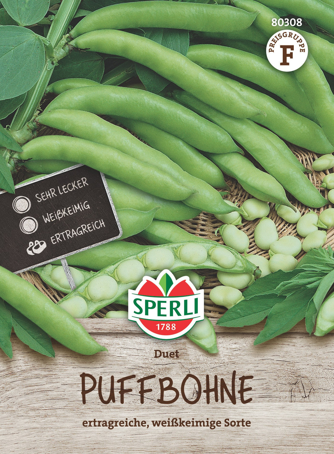 SPERLI Puffbohne Duet