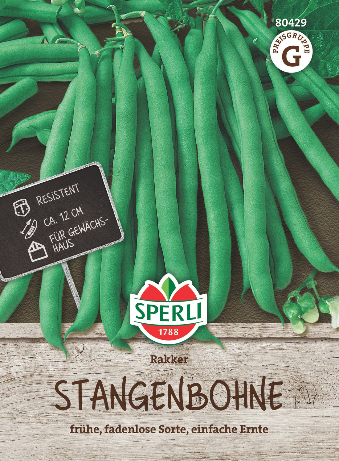 SPERLI Stangenbohne Rakker