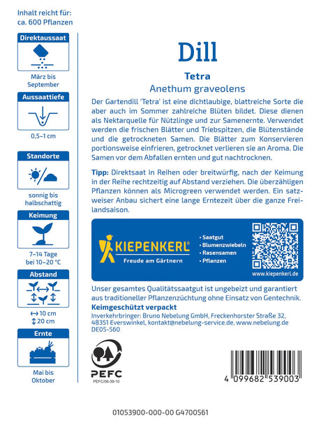 Kiepenkerl Dill Tetra